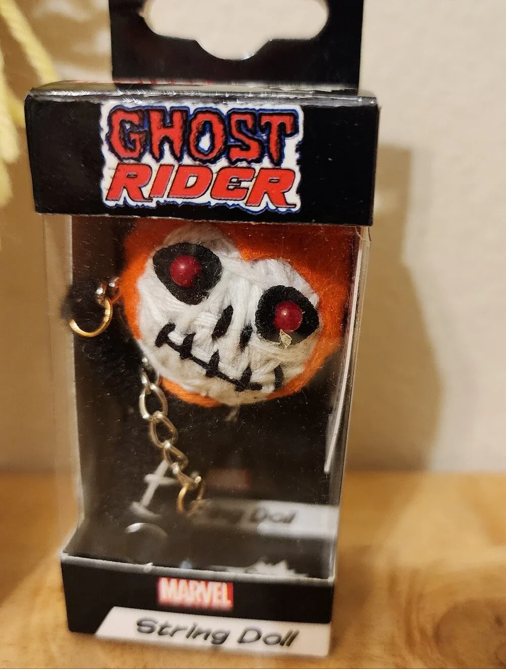 Marvel Ghost Rider String Doll Keychain & Yoodara Power Tribe String Doll Keycha